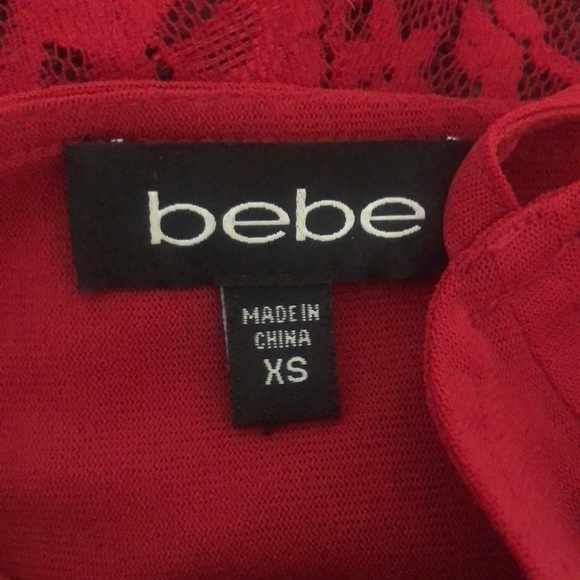 Sexy rrd bandage BEBE dress ❤️ - Picture 5 of 5